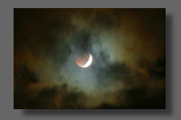 Cloudy Lunar Eclipse