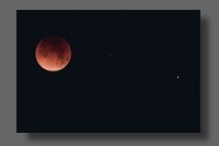 Eclipsed Moon near M44