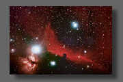 Horsehead and Flame Nebulae