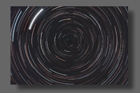 Star Trails around Polaris