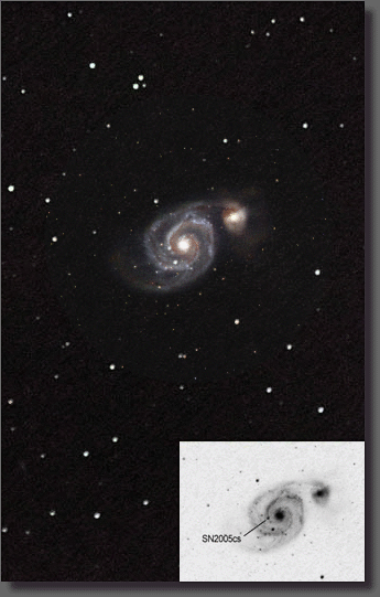 Supernova in M51
