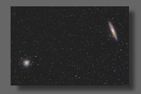 Sculptor Galaxy and NGC 288